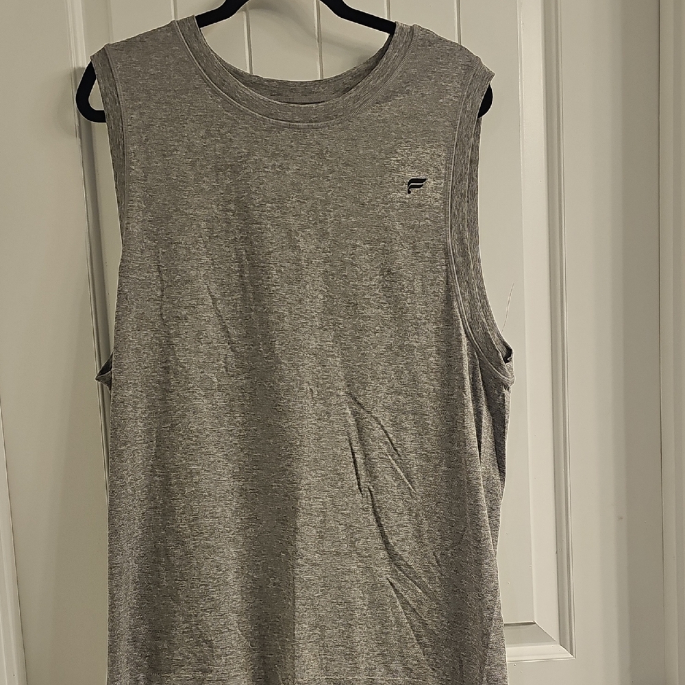 Fabletics Gray Sleeveless Top